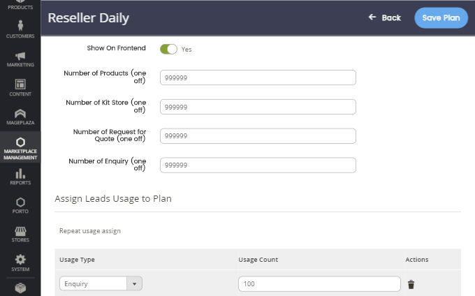Manage subscriptions per entitlement